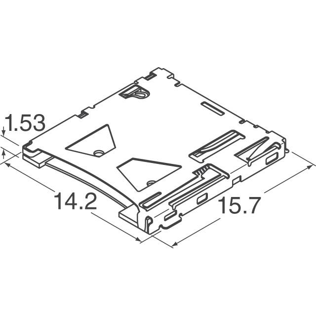 5027020891 Molex  PC Card Sockets